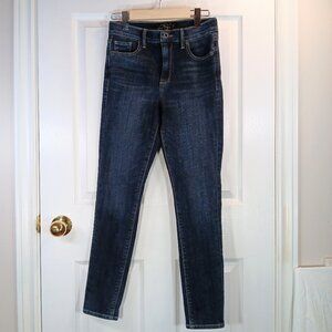 Lucky Brand Dark Wash Jeans Bridgette Blue Skinny Jeans Women's Size 26